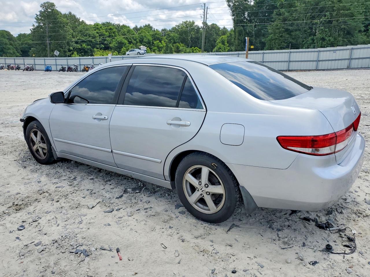 2004 Honda Accord Ex Silver vin: 1HGCM56794A143405