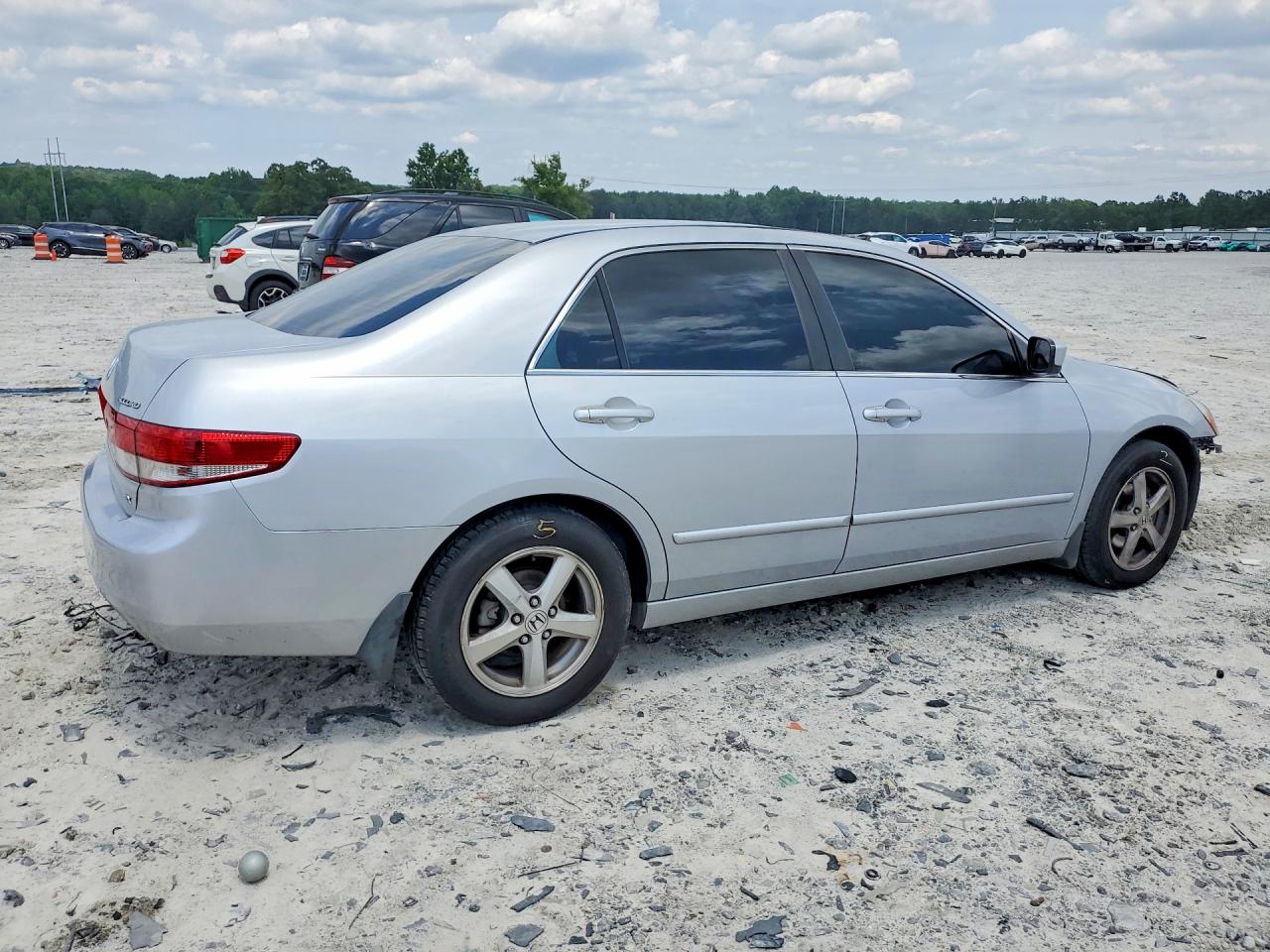 2004 Honda Accord Ex Silver vin: 1HGCM56794A143405