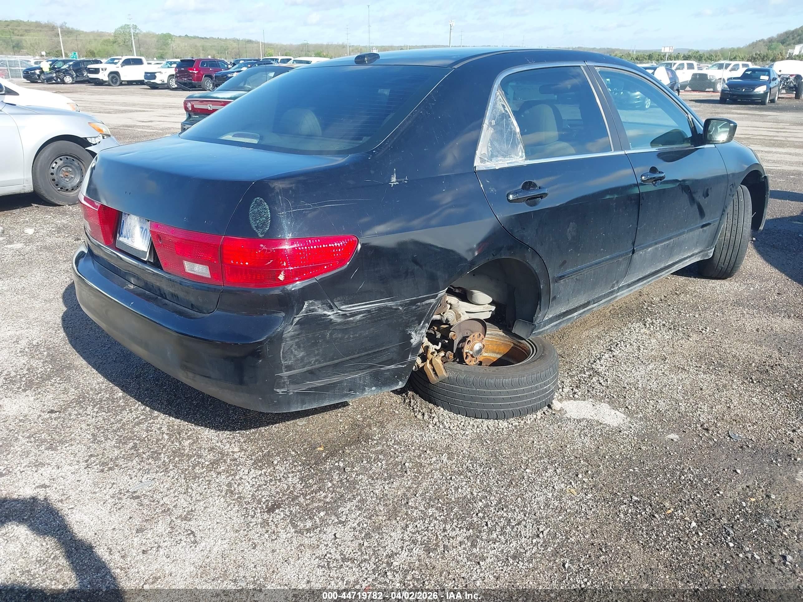 2005 Honda Accord 2.4 Ex Черный vin: 1HGCM56795A006806