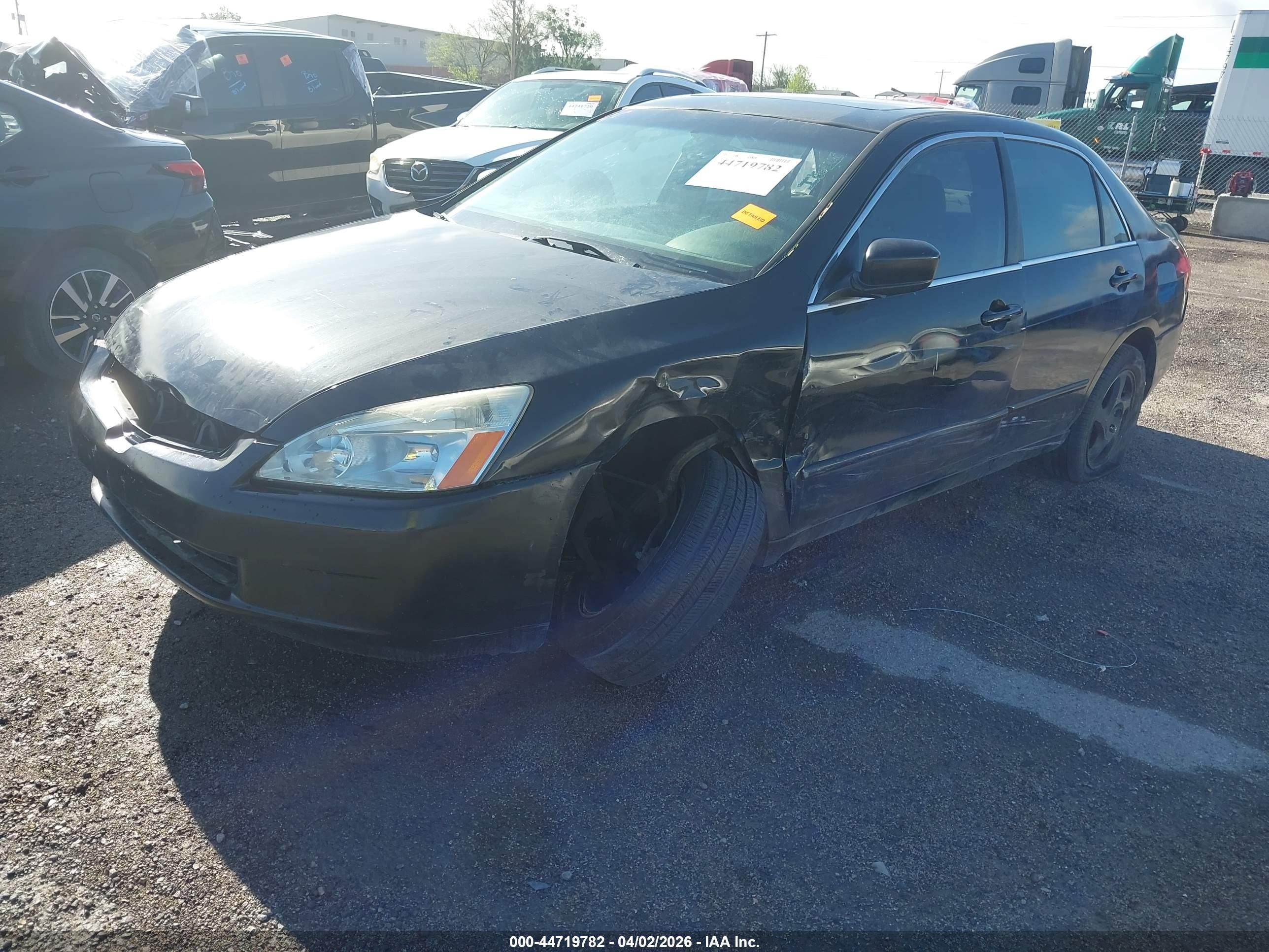 2005 Honda Accord 2.4 Ex Черный vin: 1HGCM56795A006806