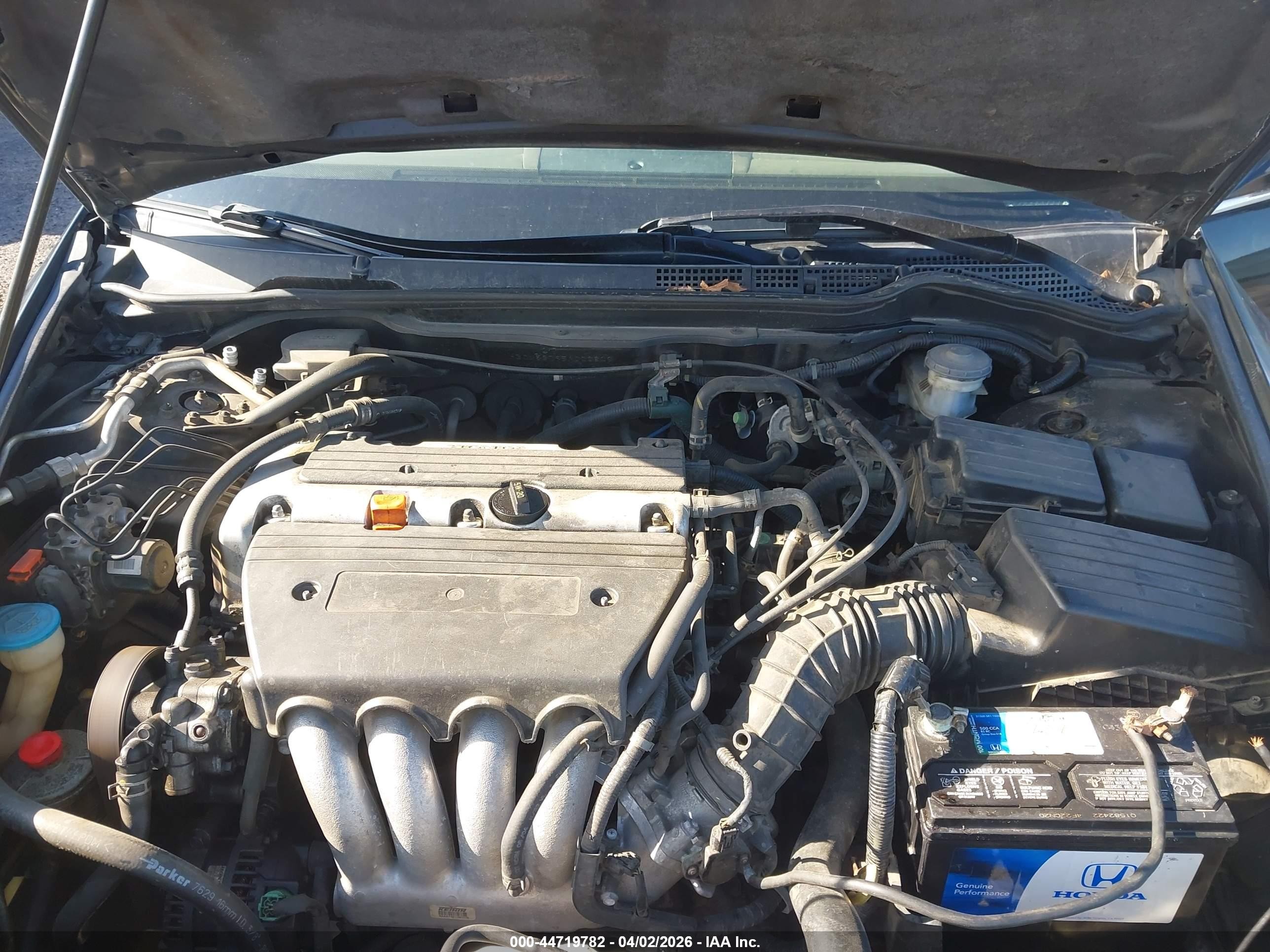 2005 Honda Accord 2.4 Ex Черный vin: 1HGCM56795A006806