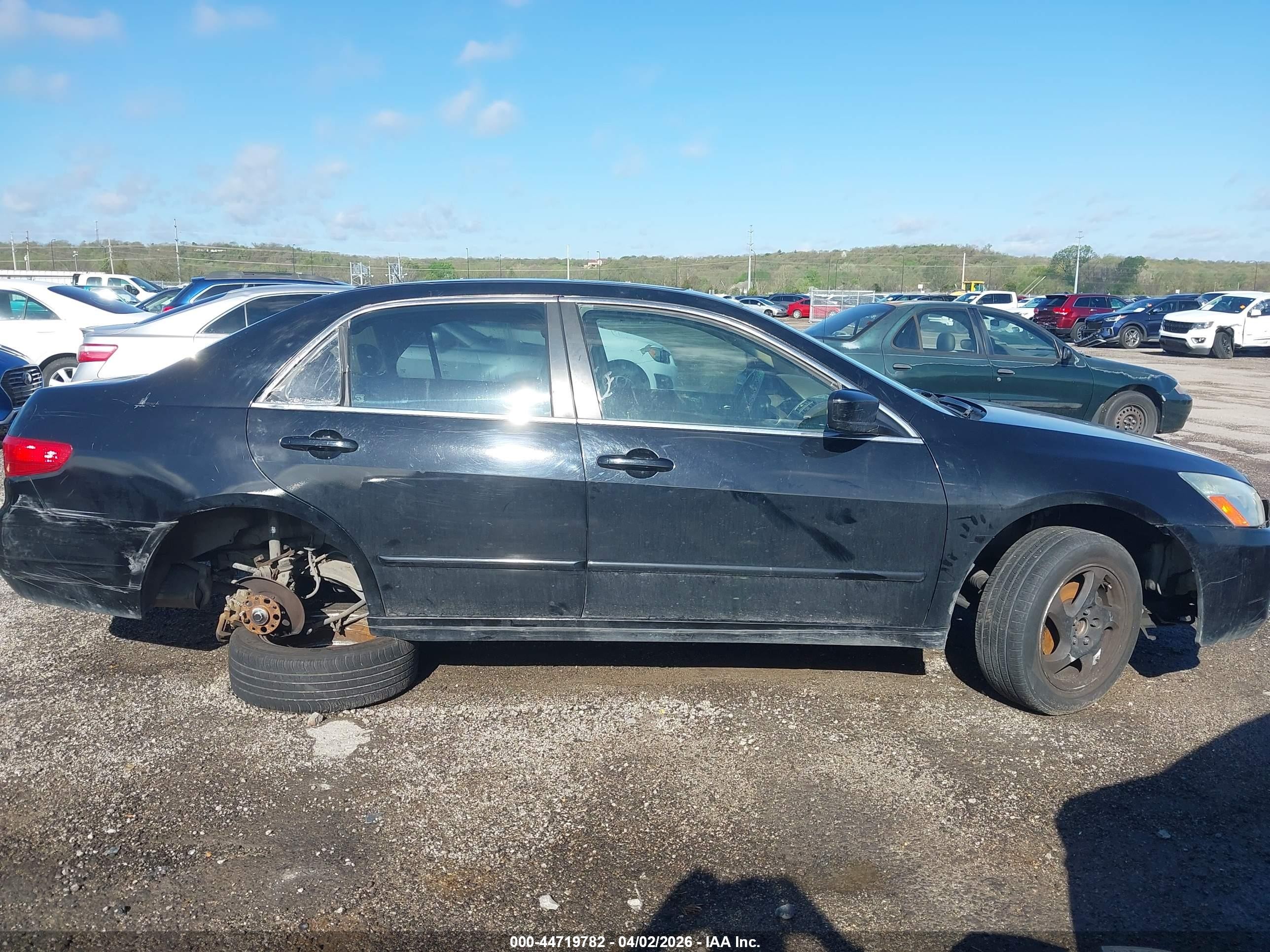 2005 Honda Accord 2.4 Ex Черный vin: 1HGCM56795A006806