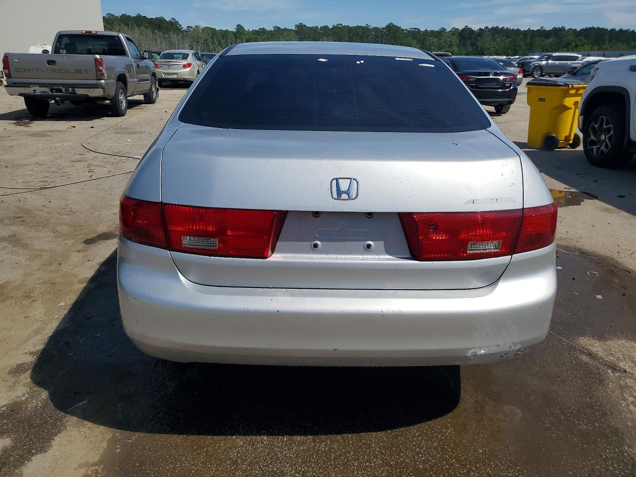 2005 Honda Accord Ex Silver vin: 1HGCM56795A011780