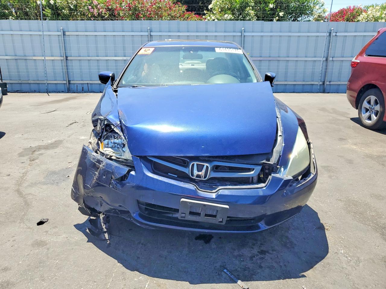 2005 Honda Accord Ex Blue vin: 1HGCM56795A090805