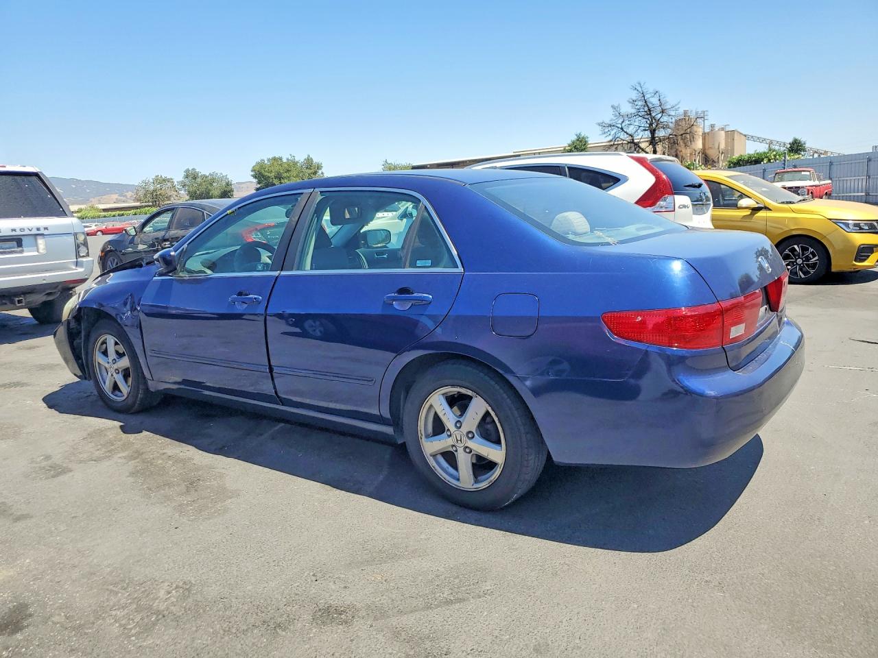 2005 Honda Accord Ex Blue vin: 1HGCM56795A090805