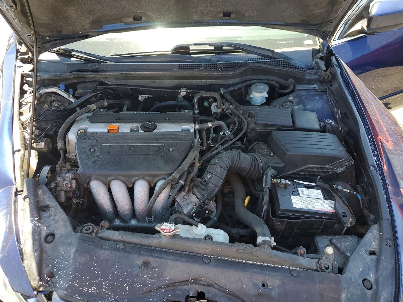 2005 Honda Accord Ex Blue vin: 1HGCM56795A090805