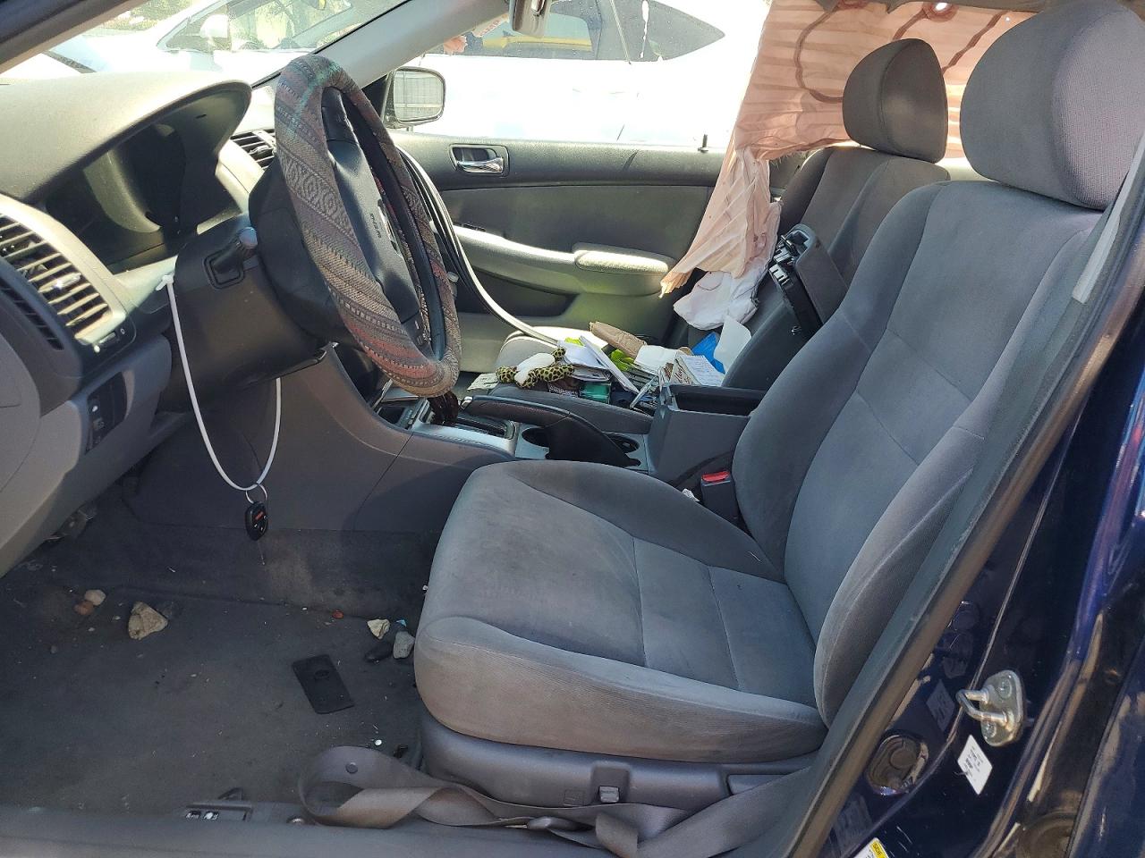 2005 Honda Accord Ex Blue vin: 1HGCM56795A090805