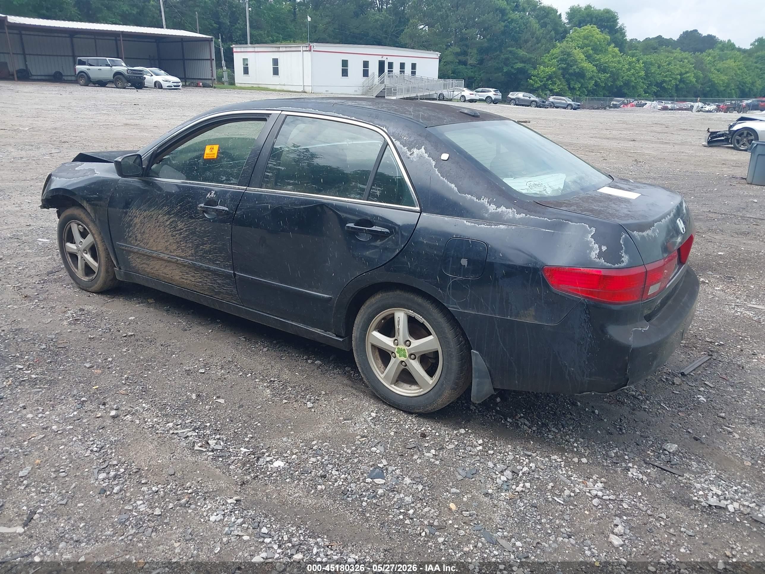 2005 Honda Accord 2.4 Ex Black vin: 1HGCM56795A094854