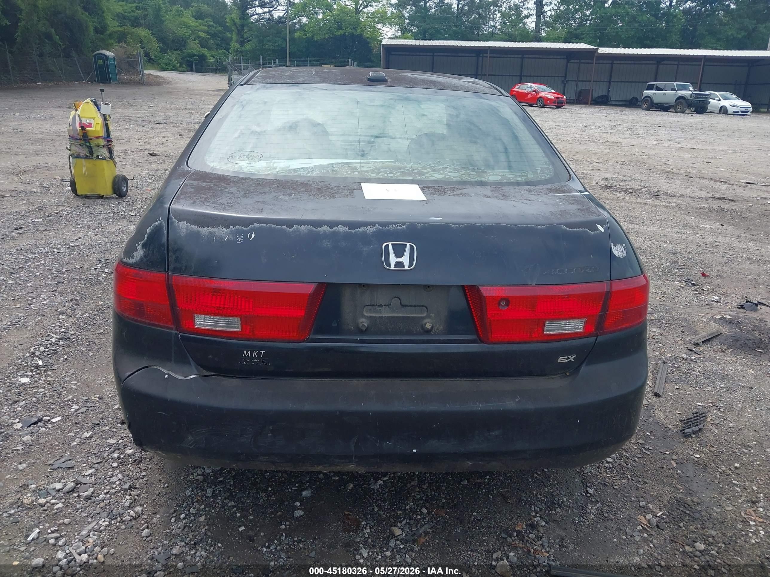 2005 Honda Accord 2.4 Ex Black vin: 1HGCM56795A094854