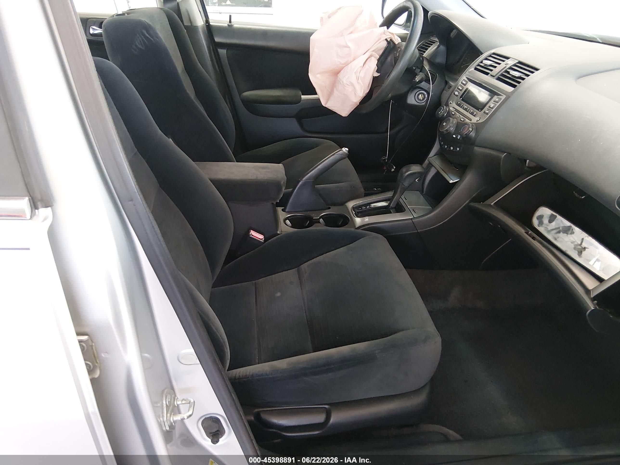 2006 Honda Accord 2.4 Ex Silver vin: 1HGCM56796A007648