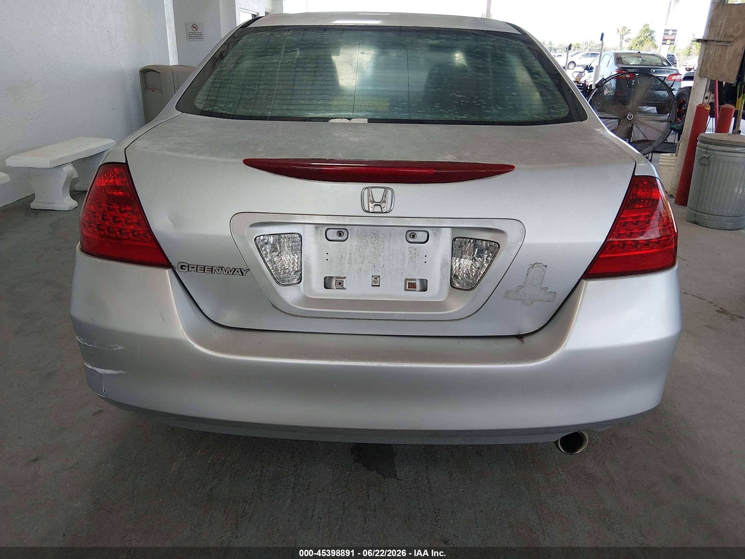 2006 Honda Accord 2.4 Ex Silver vin: 1HGCM56796A007648