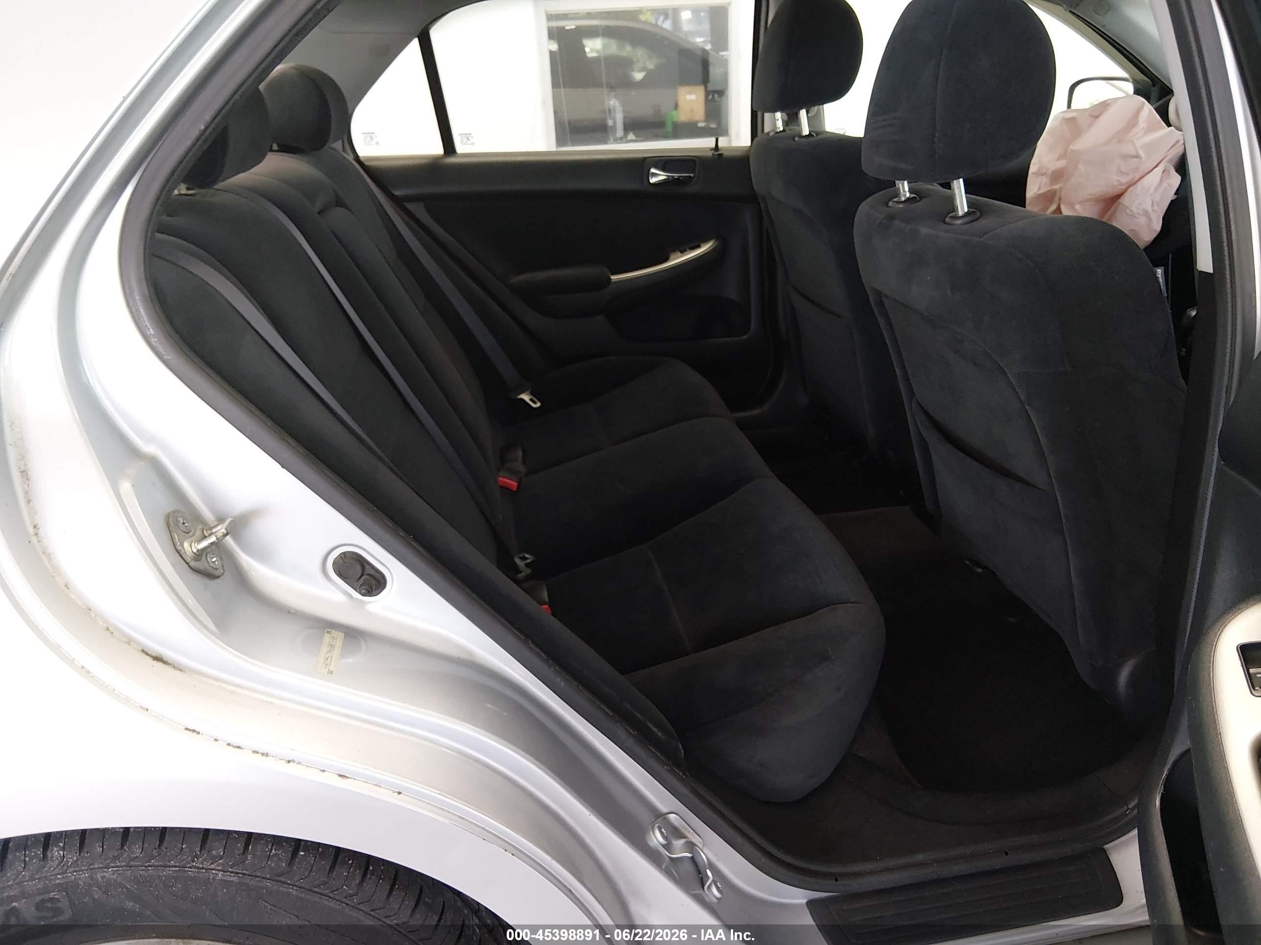 2006 Honda Accord 2.4 Ex Silver vin: 1HGCM56796A007648