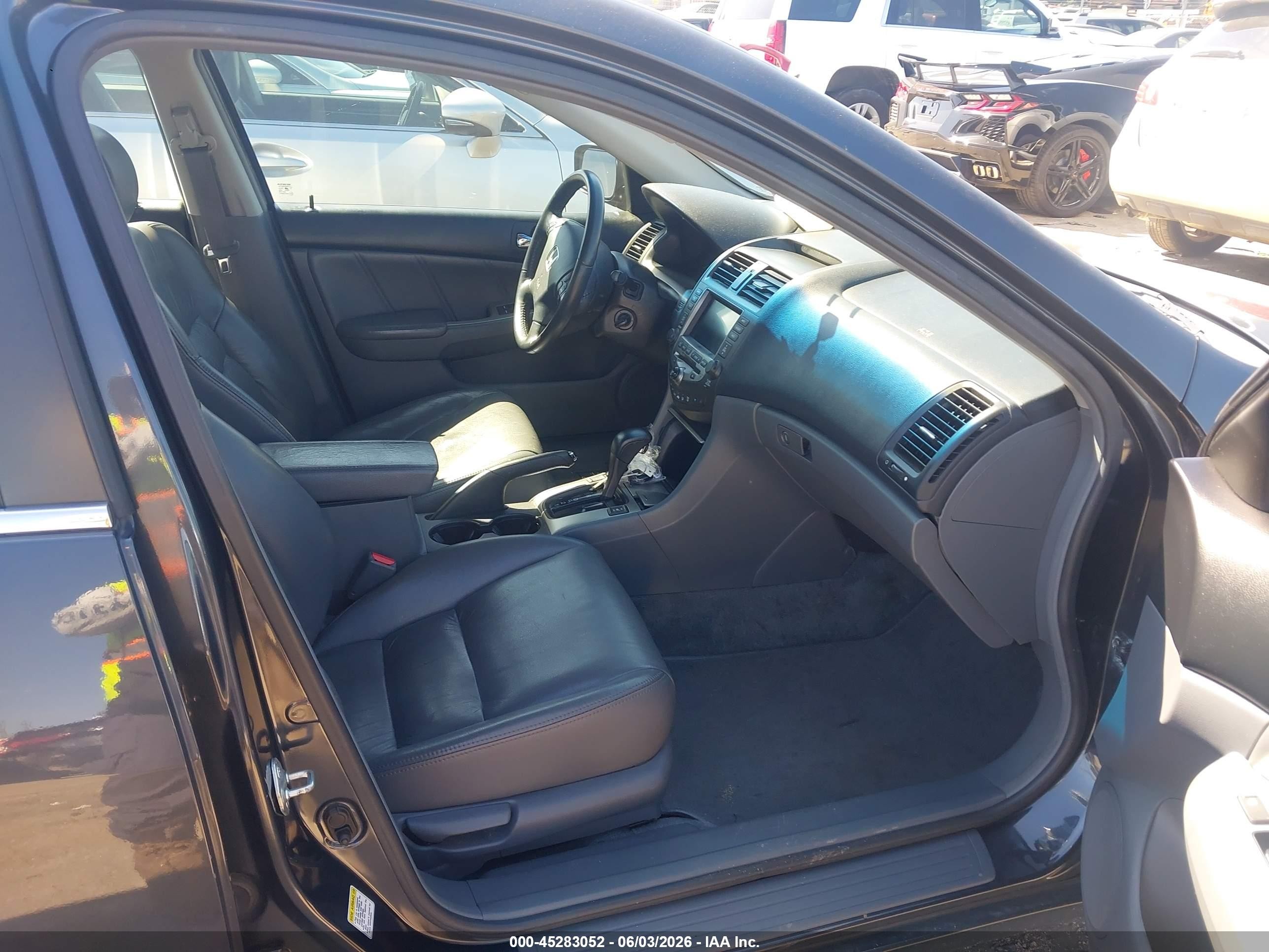 2006 Honda Accord 2.4 Ex Серый vin: 1HGCM56796A009416