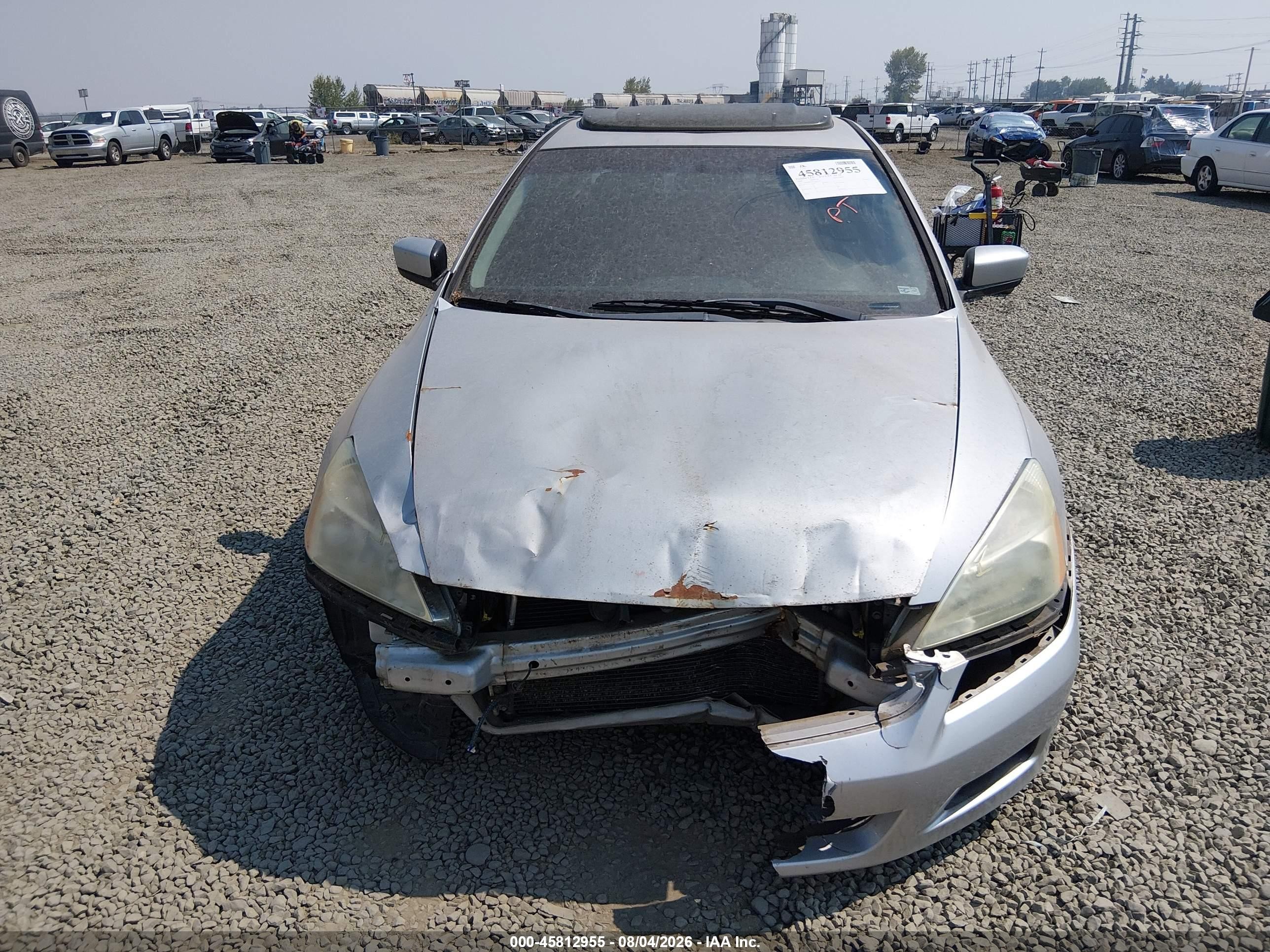 2006 Honda Accord 2.4 Ex Silver vin: 1HGCM56796A026247