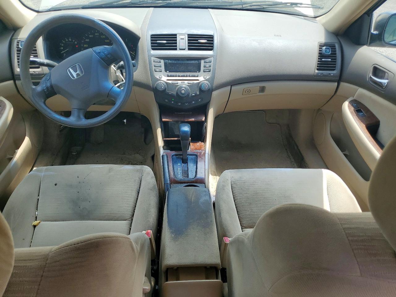 2006 Honda Accord Ex Tan vin: 1HGCM56796A152740