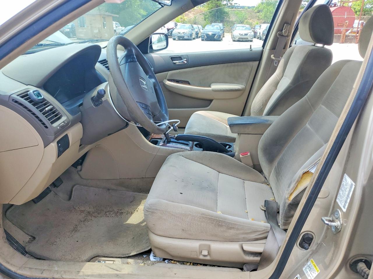2006 Honda Accord Ex Tan vin: 1HGCM56796A152740