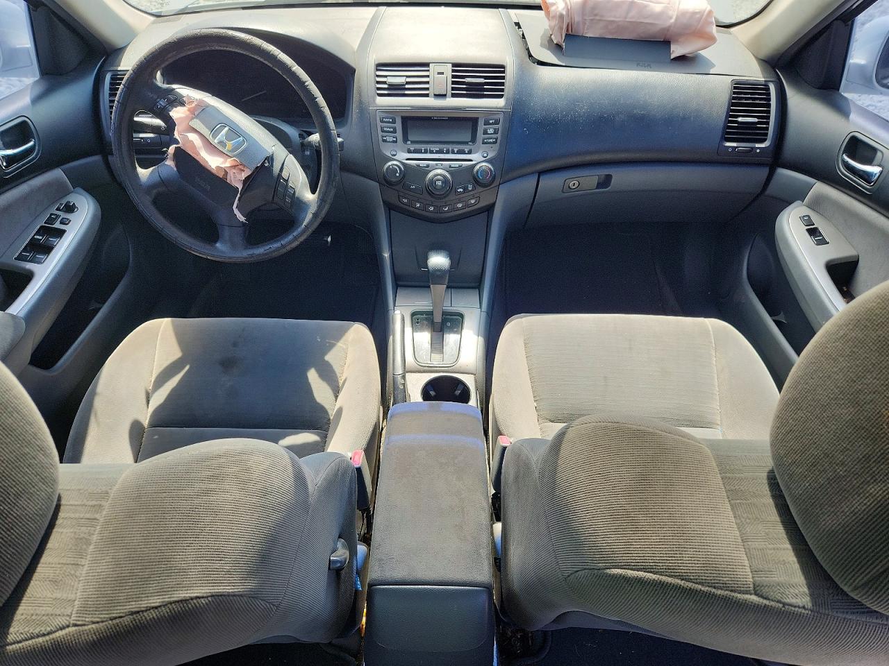 2006 Honda Accord Ex White vin: 1HGCM56796A153645
