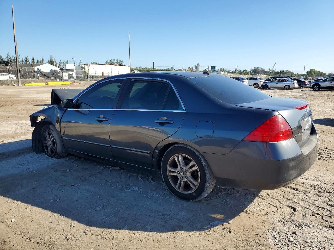 2006 Honda Accord Ex Black vin: 1HGCM56796A163141