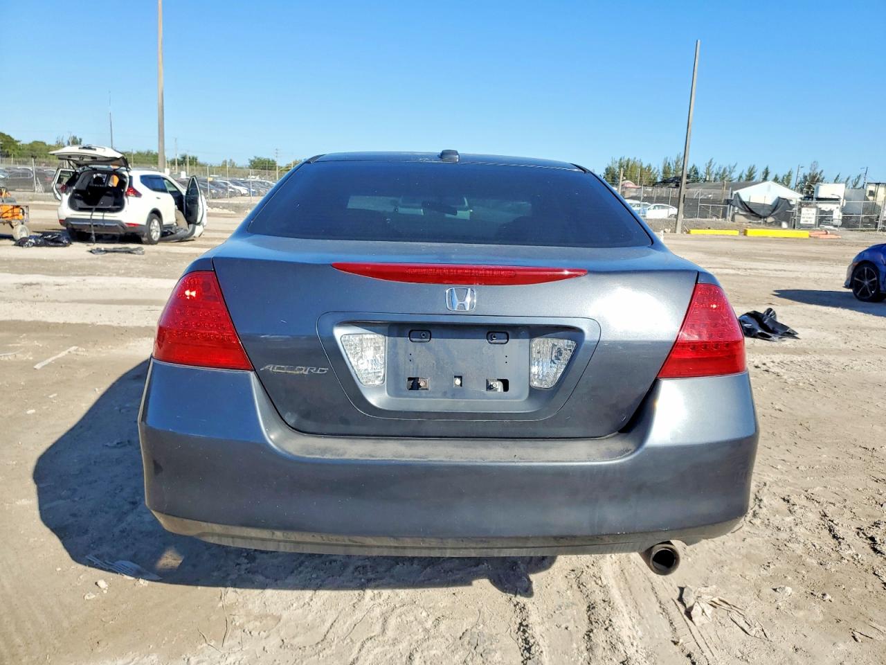 2006 Honda Accord Ex Black vin: 1HGCM56796A163141