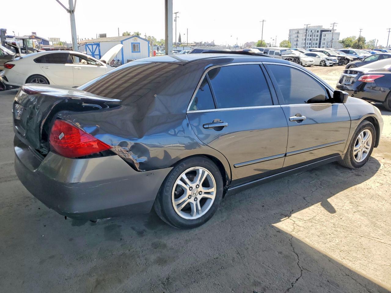 2006 Honda Accord Ex Gray vin: 1HGCM56796A172941