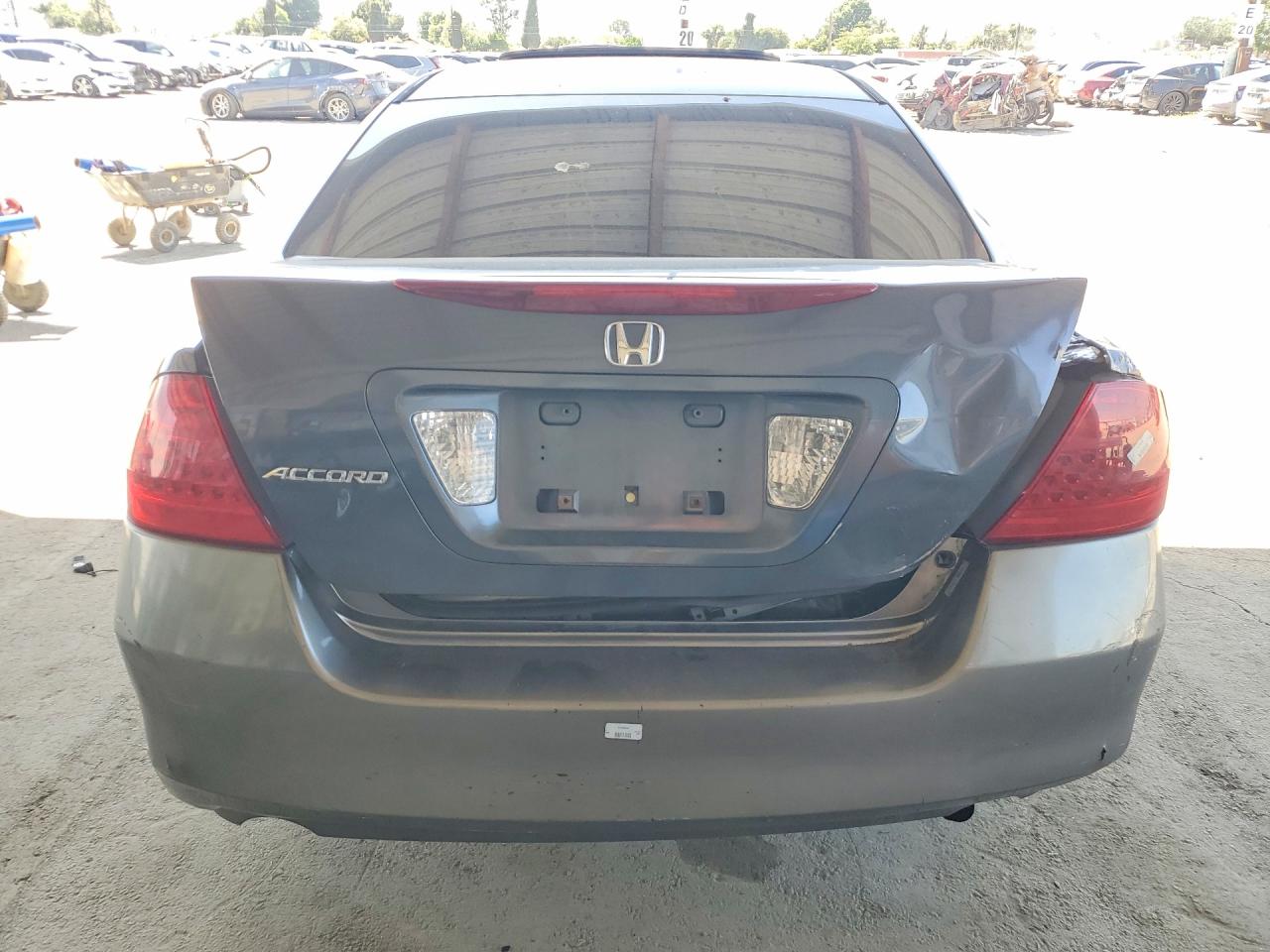 2006 Honda Accord Ex Gray vin: 1HGCM56796A172941
