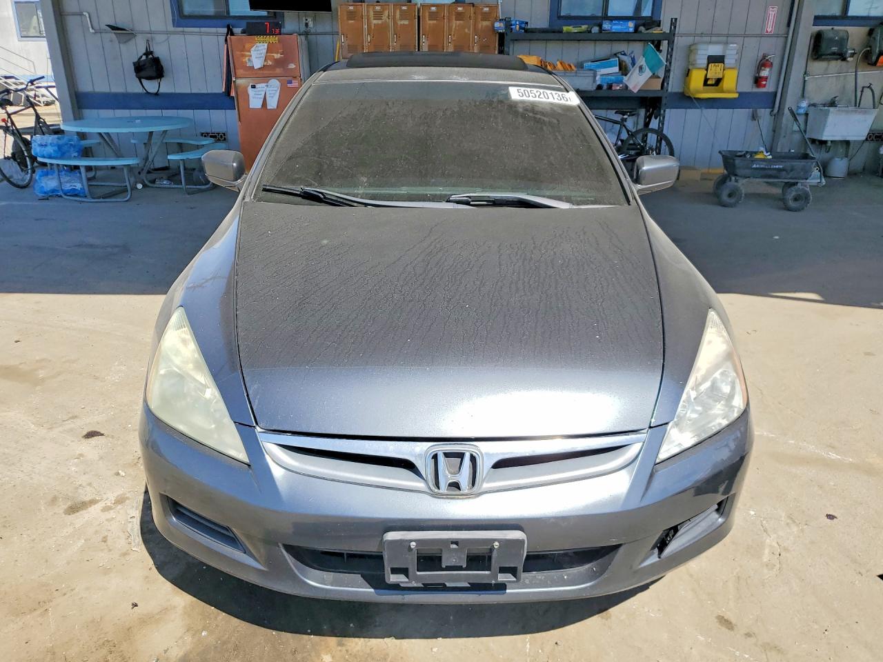 2006 Honda Accord Ex Gray vin: 1HGCM56796A172941