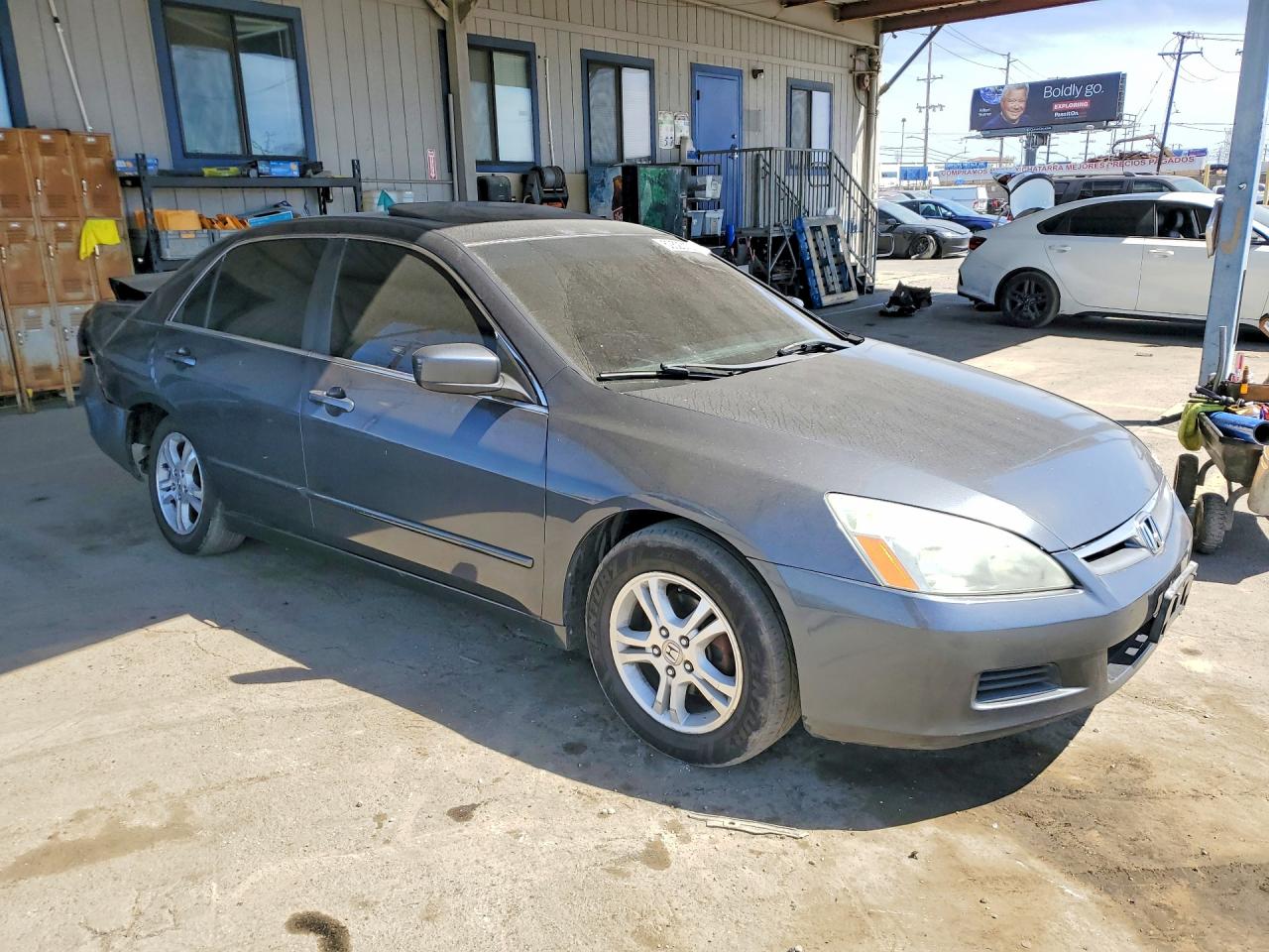 2006 Honda Accord Ex Gray vin: 1HGCM56796A172941