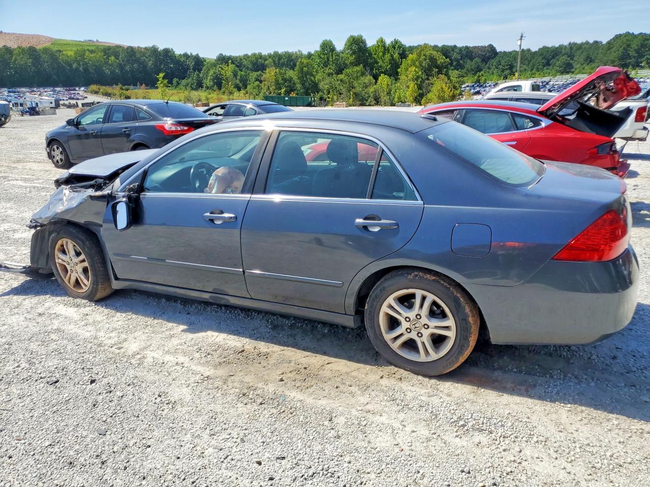 2006 Honda Accord Ex Gray vin: 1HGCM56796A182577