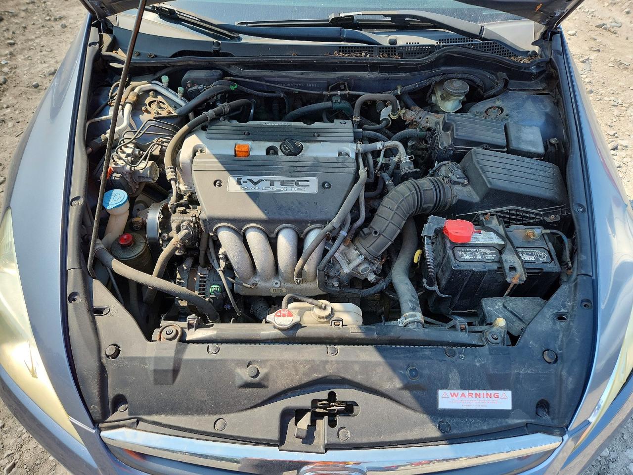 2007 Honda Accord Ex Blue vin: 1HGCM56797A125880