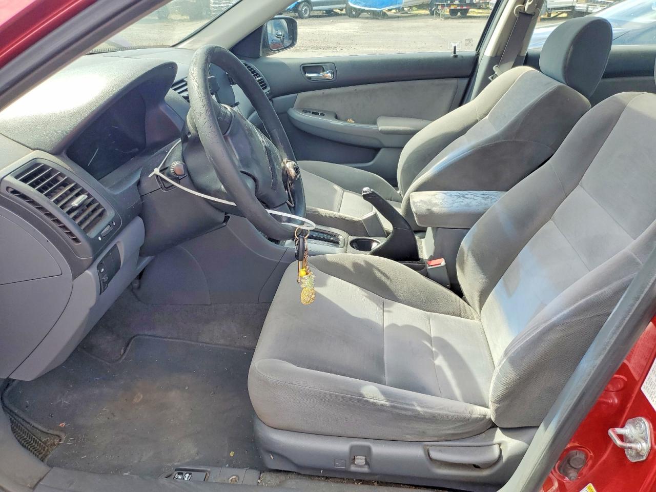 2007 Honda Accord Ex Бордовый vin: 1HGCM56797A129279