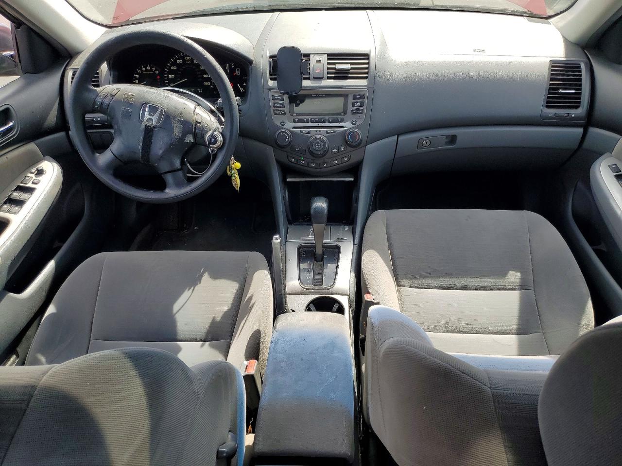 2007 Honda Accord Ex Бордовый vin: 1HGCM56797A129279
