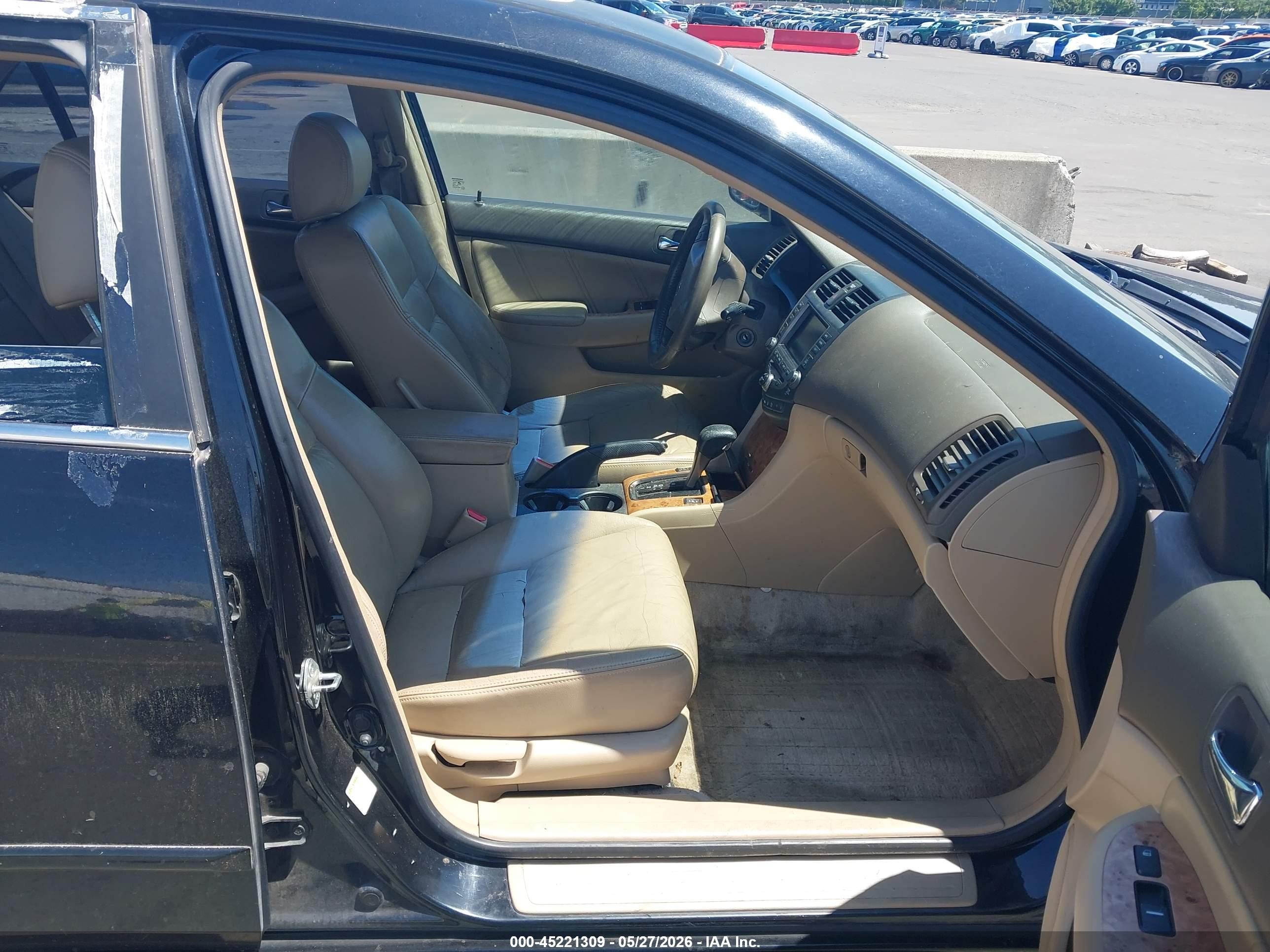 2007 Honda Accord 2.4 Ex Black vin: 1HGCM56797A150407