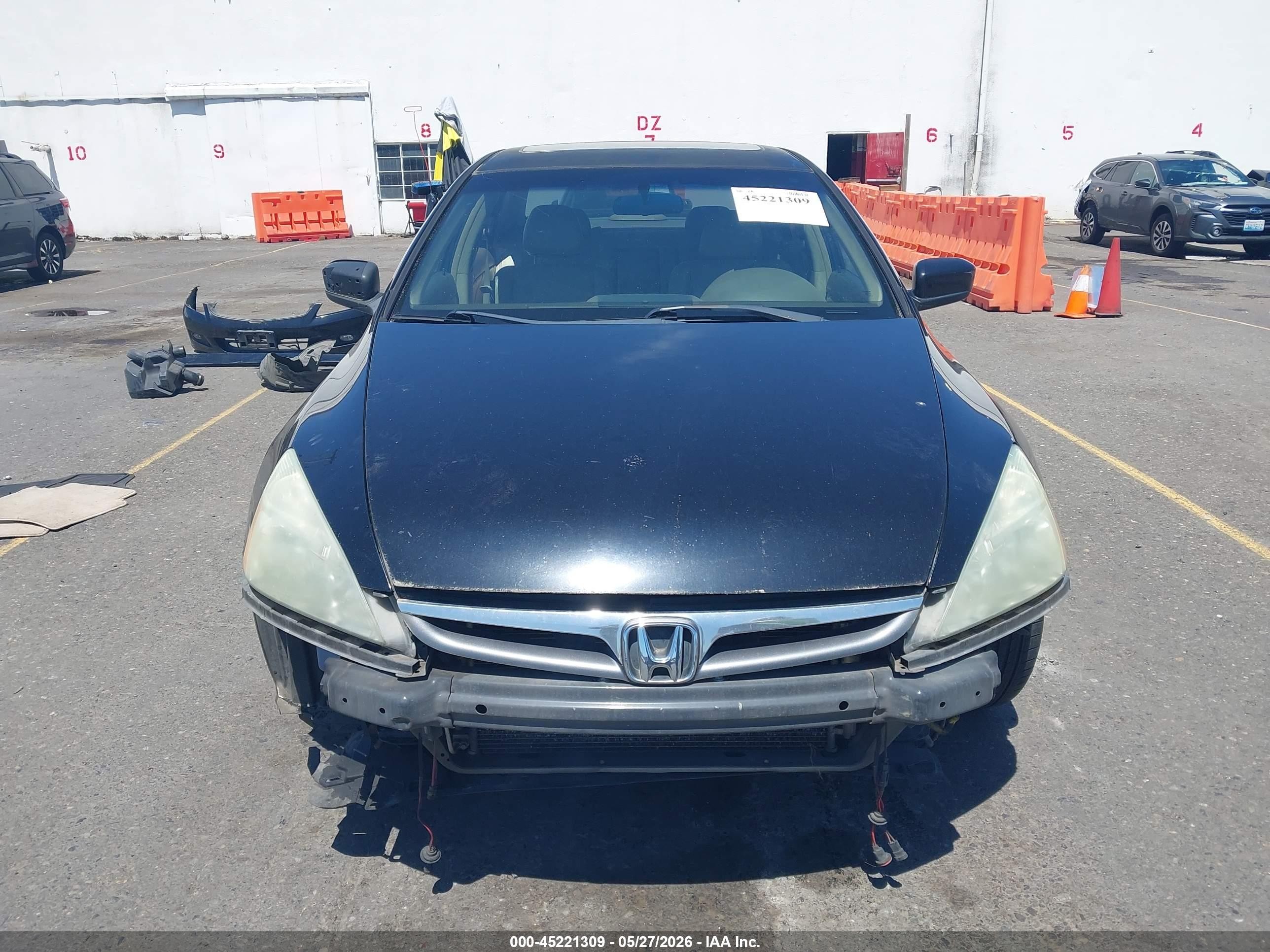 2007 Honda Accord 2.4 Ex Black vin: 1HGCM56797A150407
