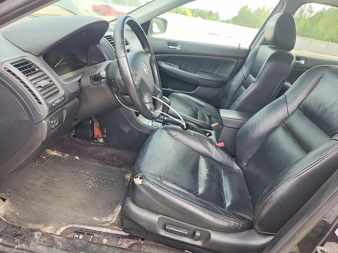 2007 Honda Accord Ex Gray vin: 1HGCM56797A805696