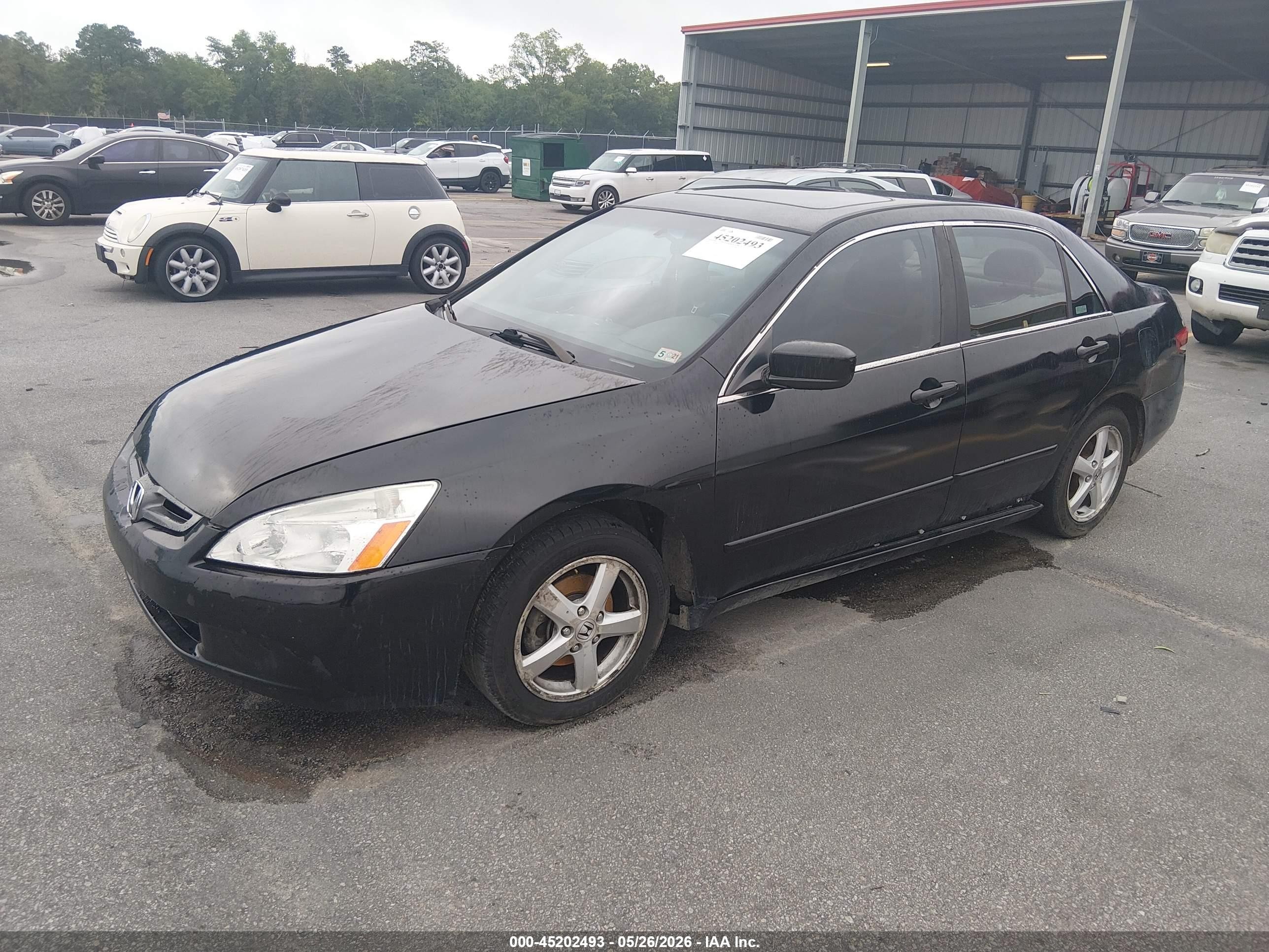 2004 Honda Accord 2.4 Ex Black vin: 1HGCM567X4A041367
