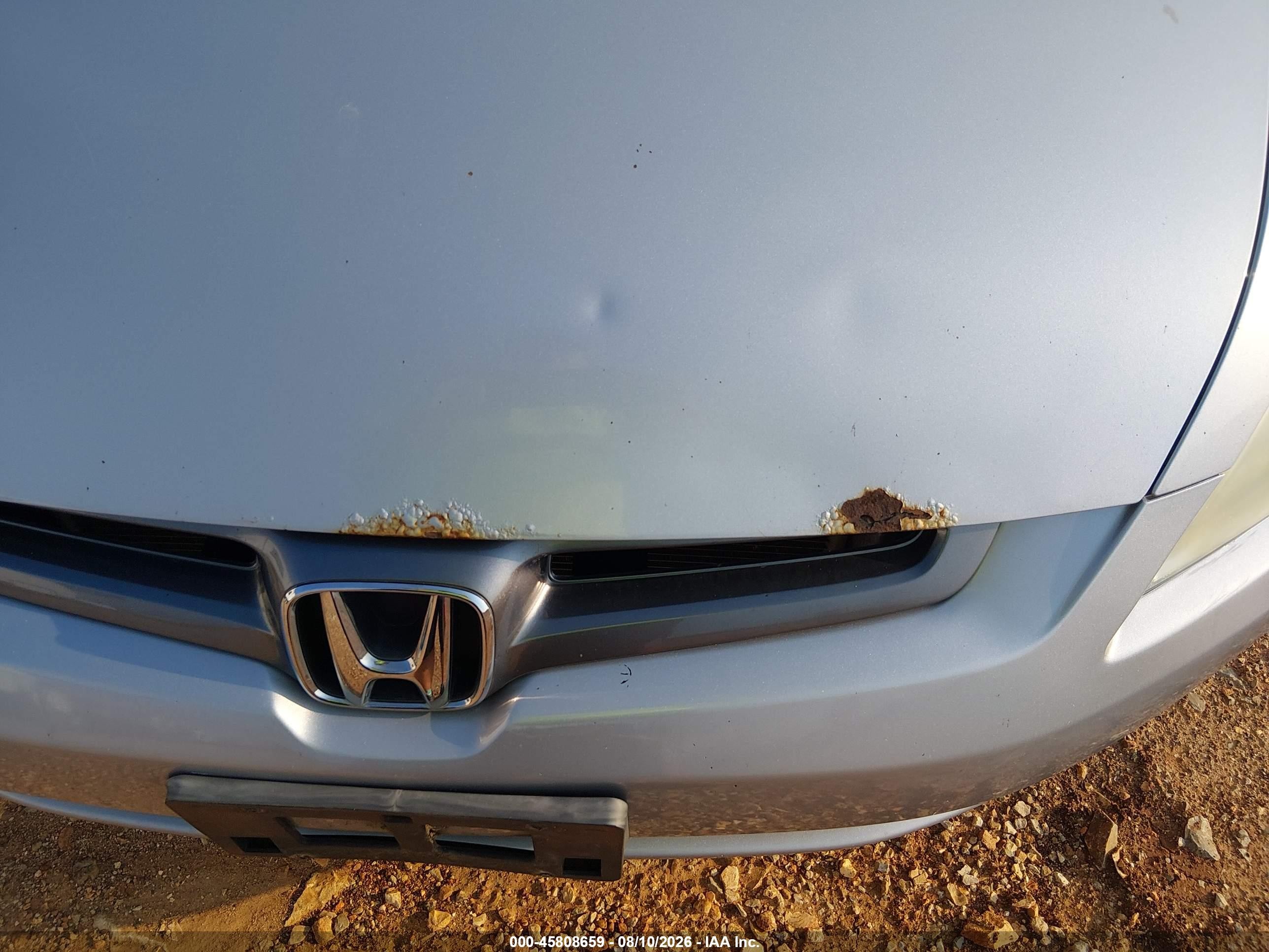 2005 Honda Accord 2.4 Ex Gray vin: 1HGCM567X5A034355