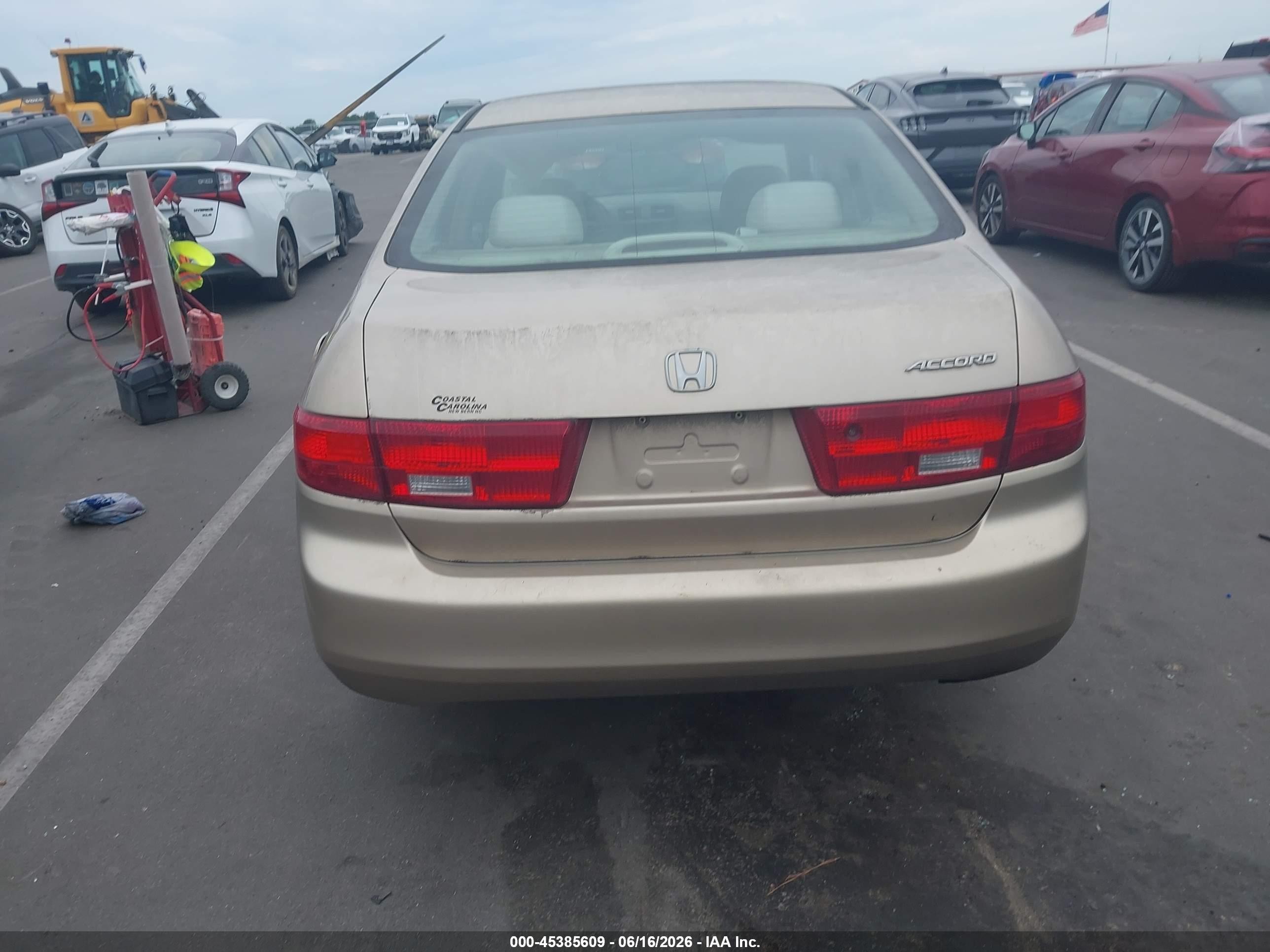 2005 Honda Accord 2.4 Ex Champagne vin: 1HGCM567X5A053228