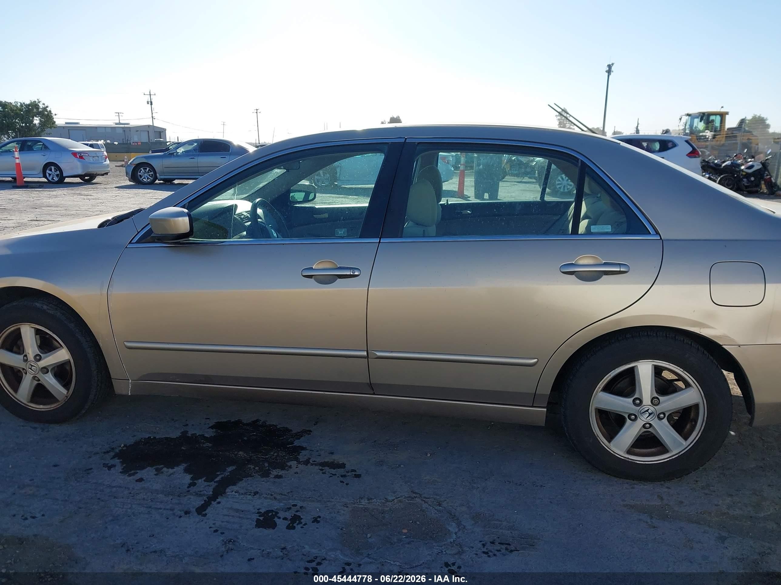 2005 Honda Accord 2.4 Ex Gold vin: 1HGCM567X5A128137
