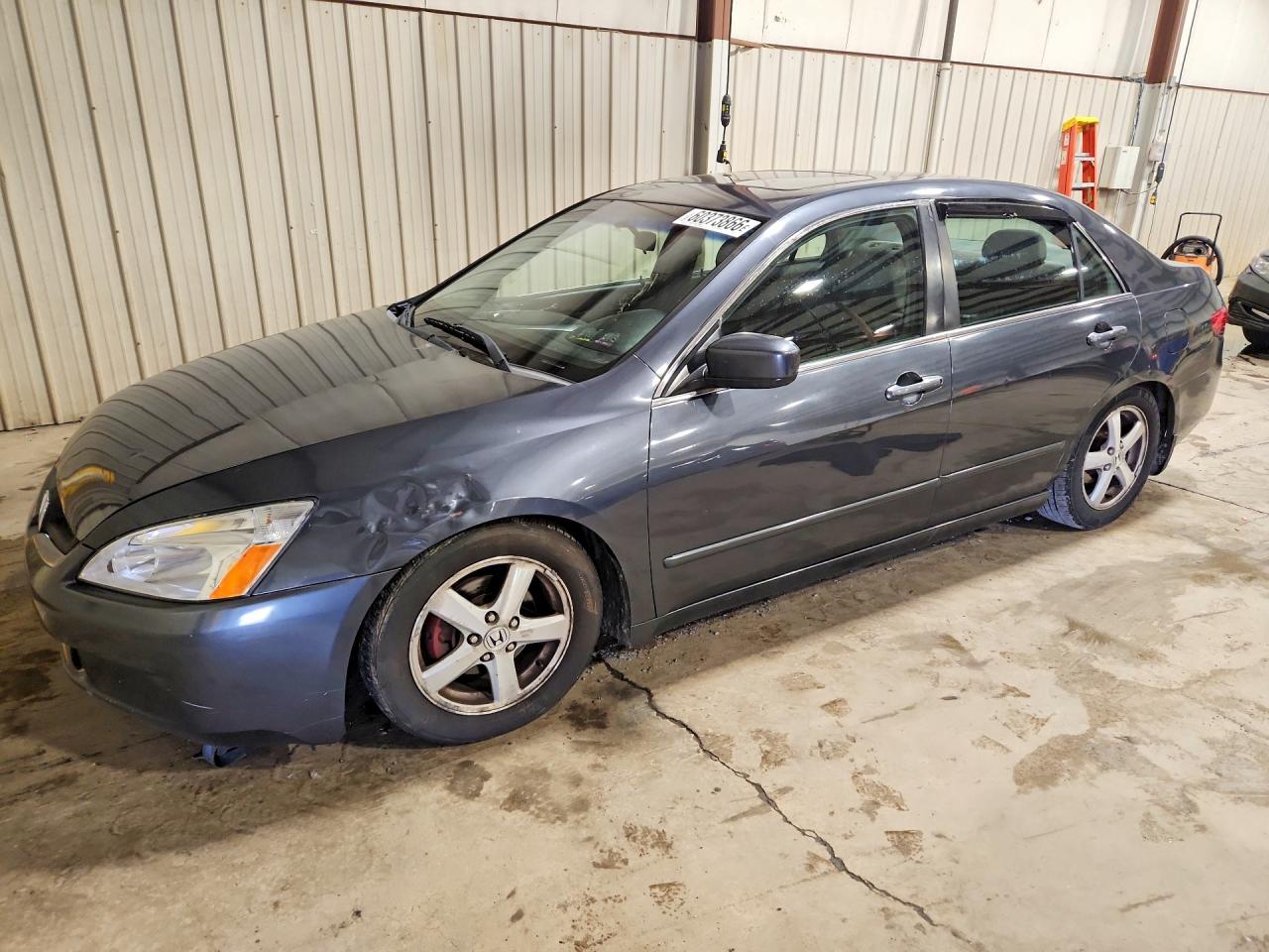 2005 Honda Accord Ex Gray vin: 1HGCM567X5A192131