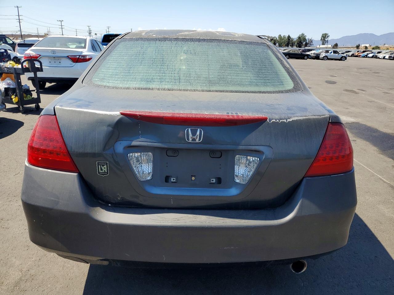 2006 Honda Accord Ex Gray vin: 1HGCM567X6A010672