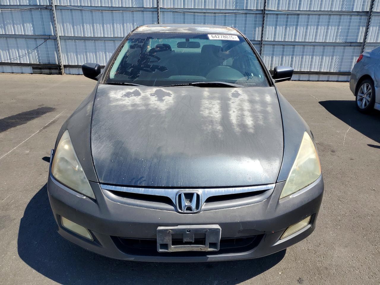 2006 Honda Accord Ex Gray vin: 1HGCM567X6A010672