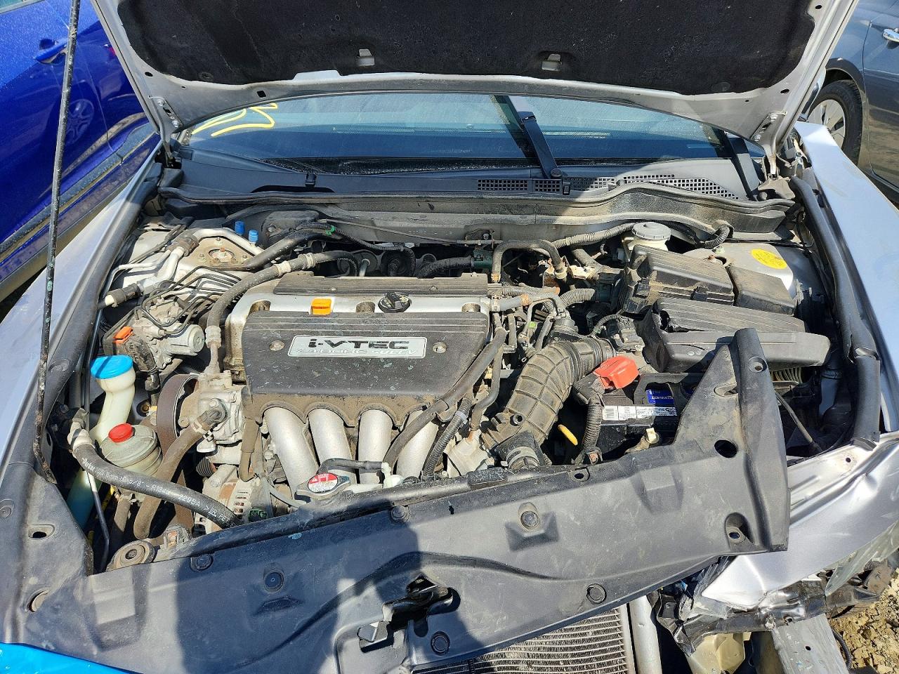 2006 Honda Accord Ex Silver vin: 1HGCM567X6A041145