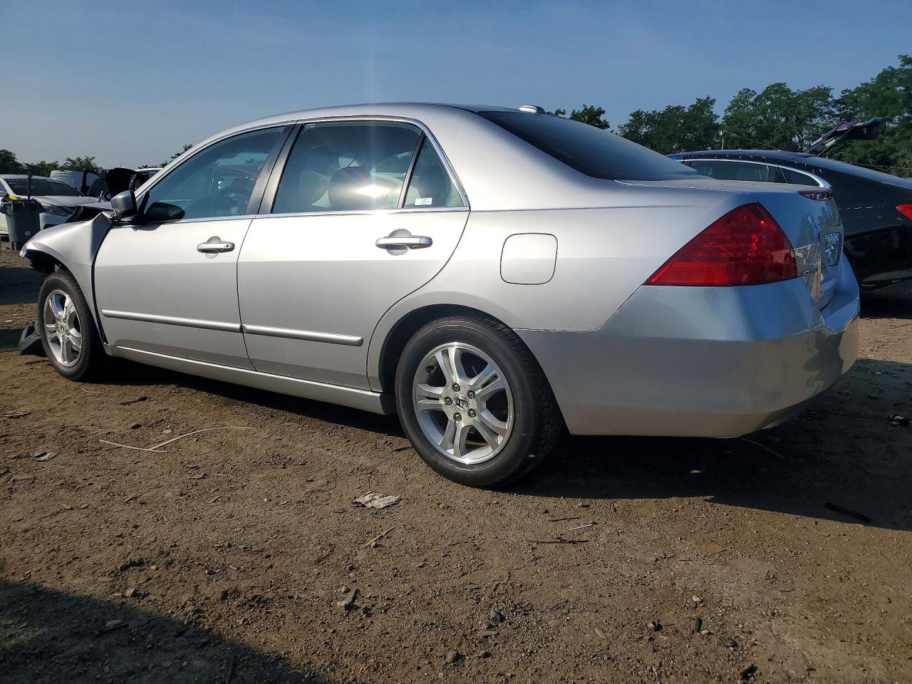 2006 Honda Accord Ex Silver vin: 1HGCM567X6A041145