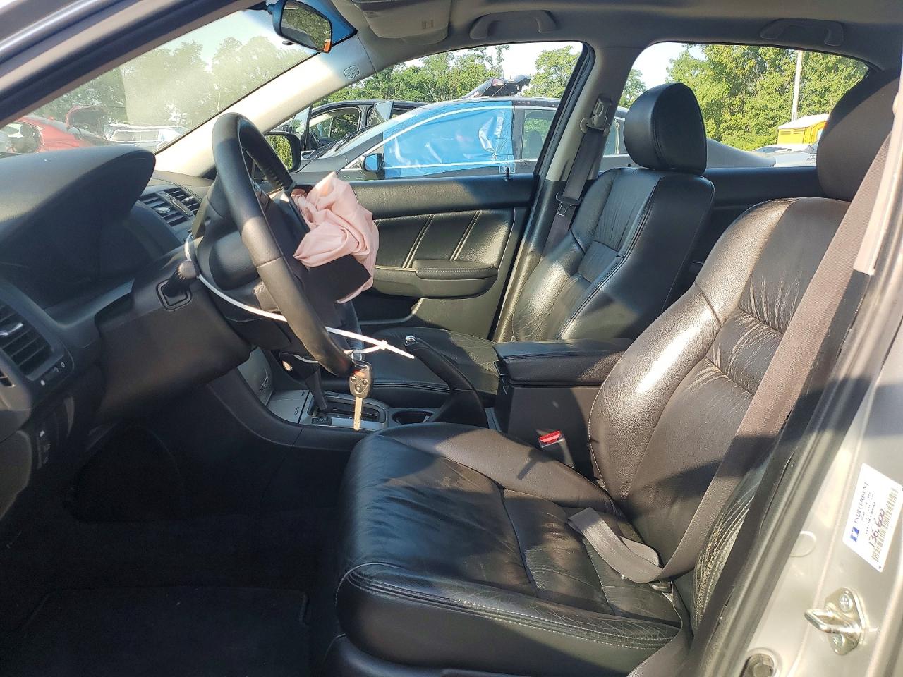 2006 Honda Accord Ex Silver vin: 1HGCM567X6A041145