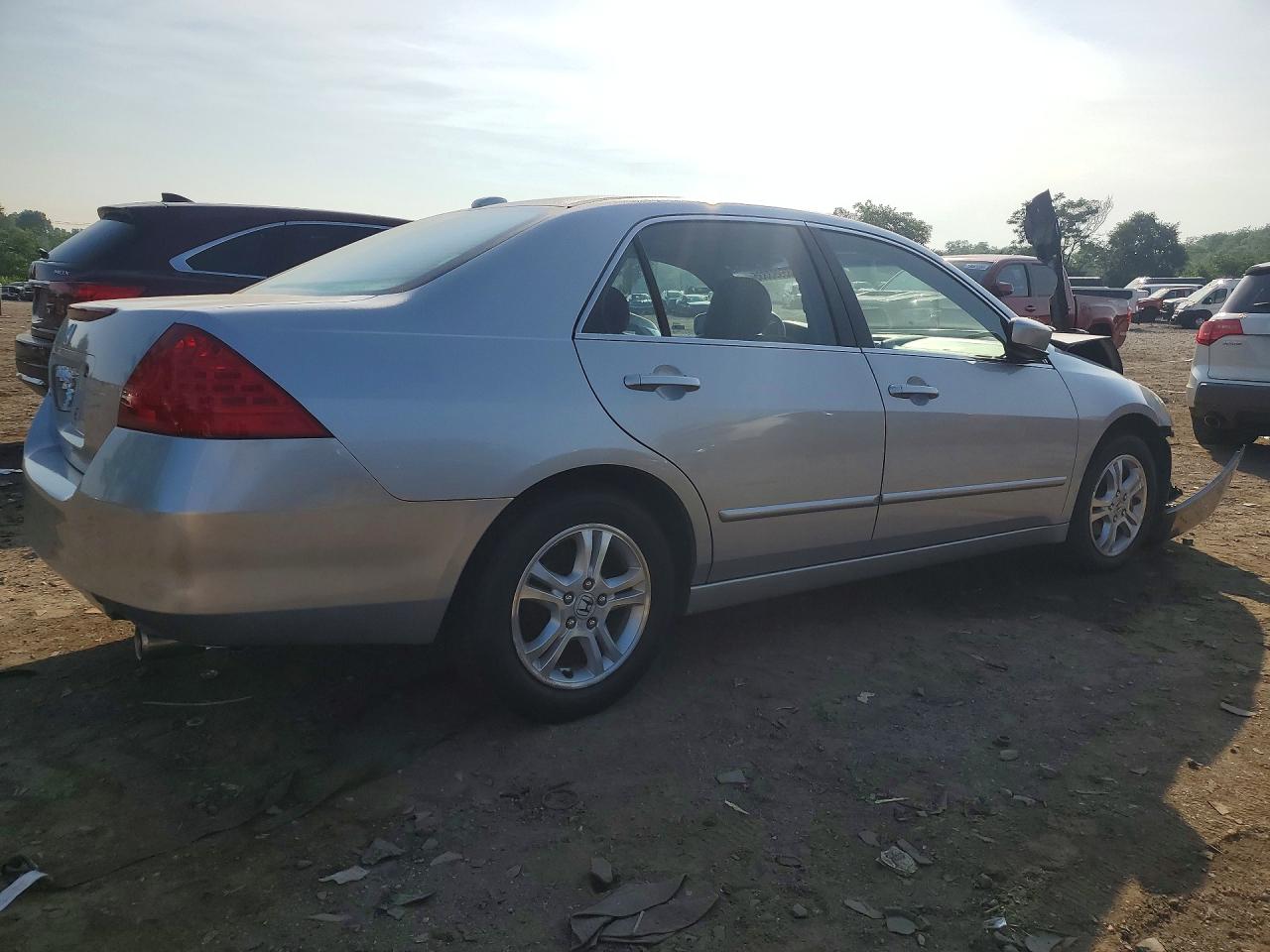 2006 Honda Accord Ex Silver vin: 1HGCM567X6A041145