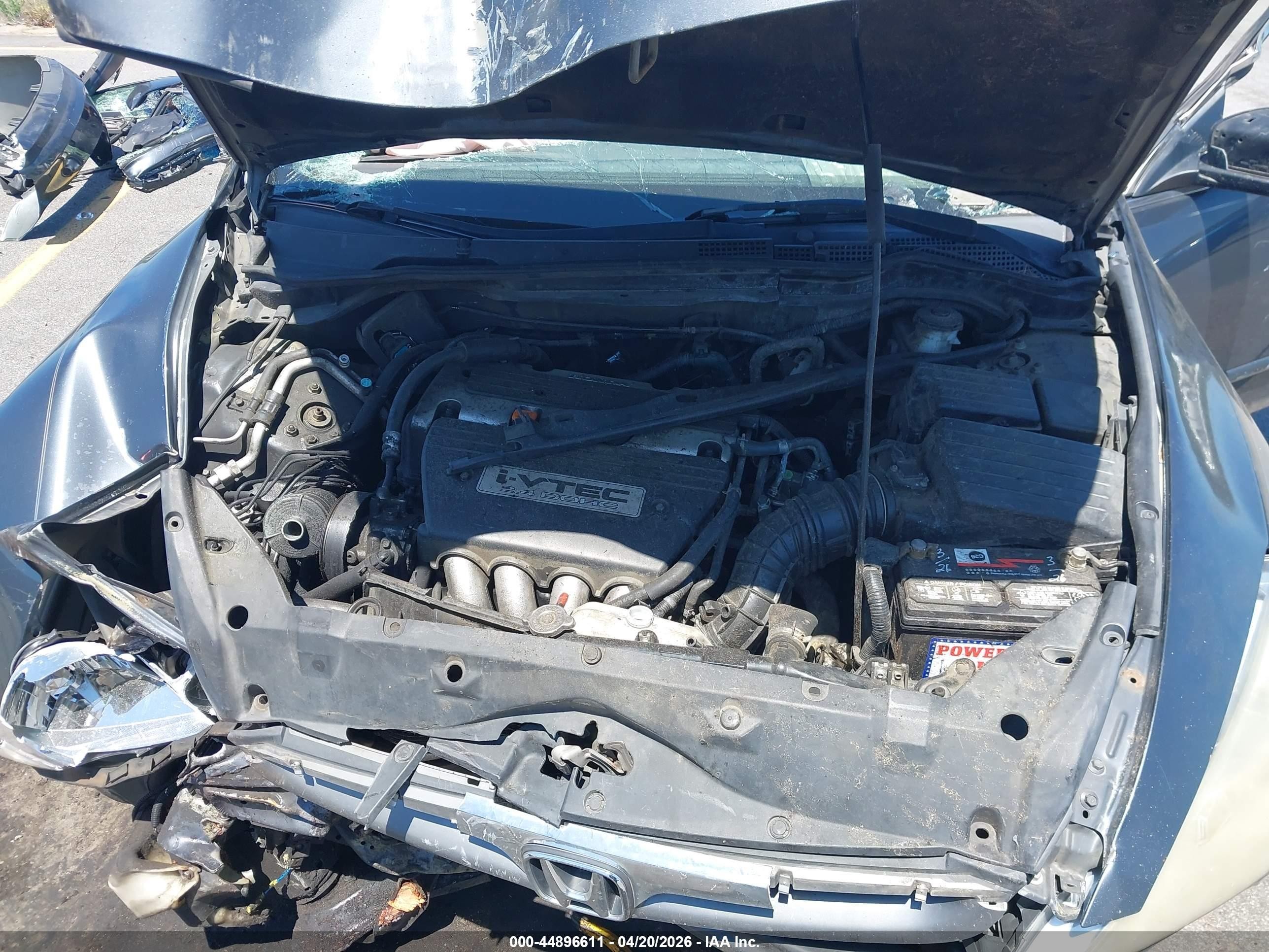 2006 Honda Accord 2.4 Ex Gray vin: 1HGCM567X6A103532