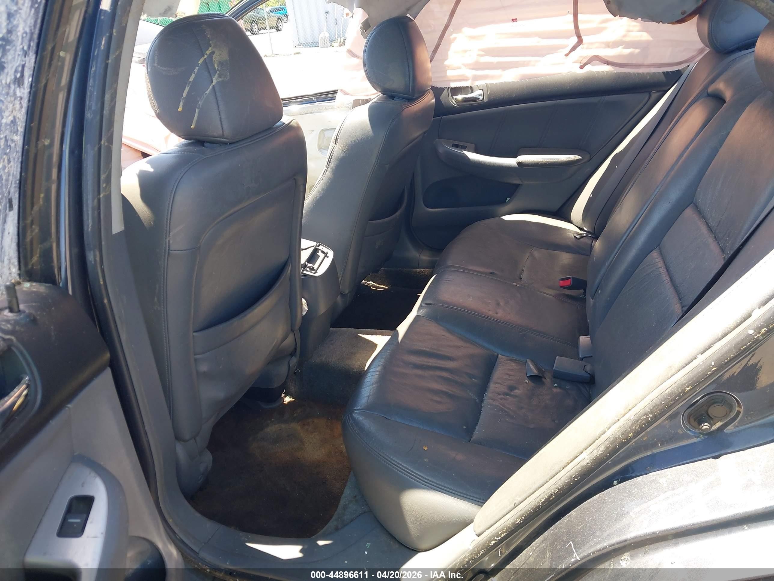2006 Honda Accord 2.4 Ex Gray vin: 1HGCM567X6A103532