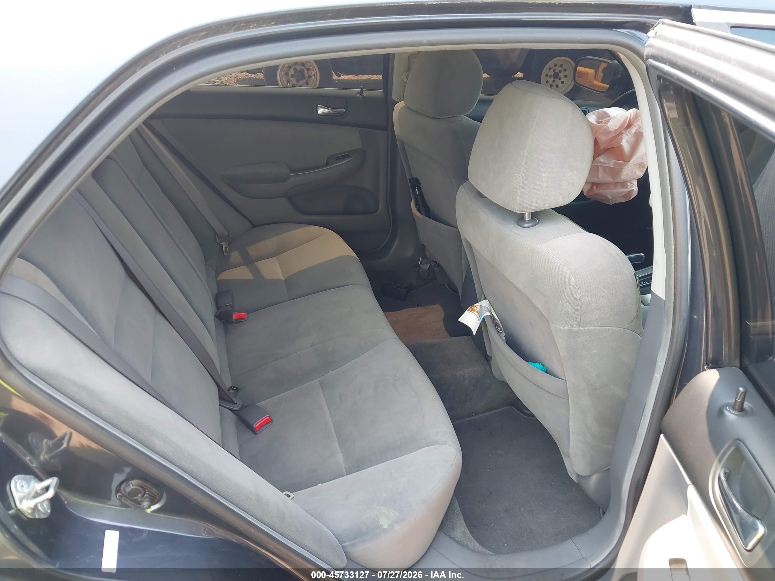 2006 Honda Accord 2.4 Ex Синий vin: 1HGCM567X6A110626