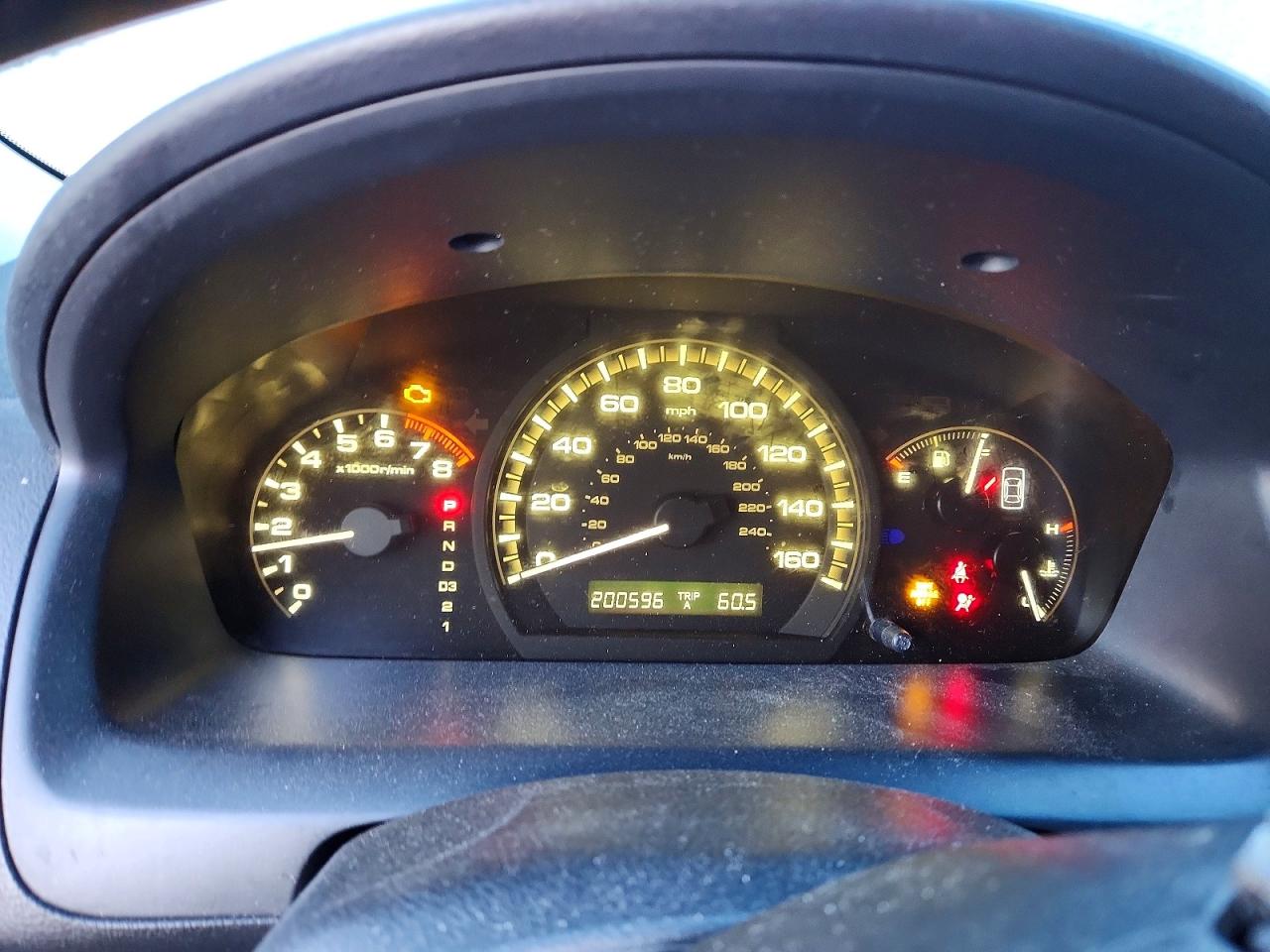 2006 Honda Accord Red vin: 1HGCM567X6A159034