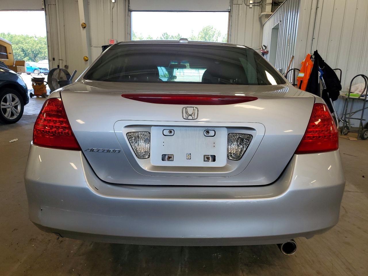 2006 Honda Accord Ex Silver vin: 1HGCM567X6A166811